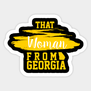 Stacey Abrams, That Woman From Georgia Sticker